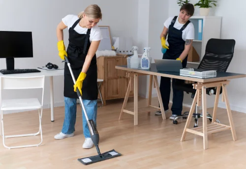 Nettoyage de bureau professionnel au Frêche